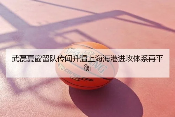 武磊夏窗留队传闻升温上海海港进攻体系再平衡