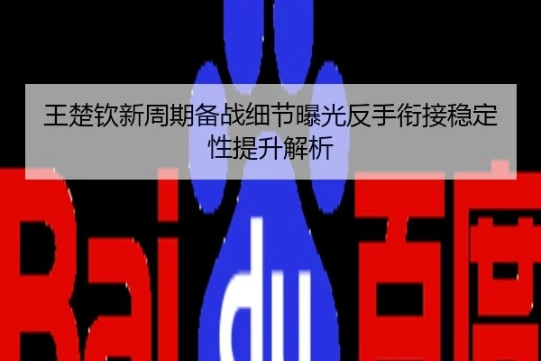 王楚钦新周期备战细节曝光反手衔接稳定性提升解析